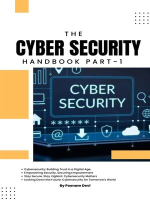 cover image of CYBER SECURITY HANDBOOK Part-1
